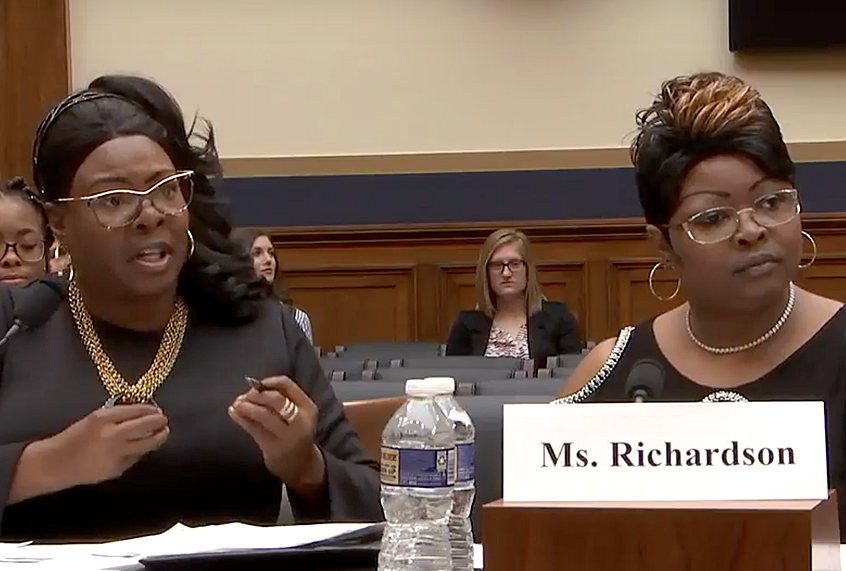 Lynnette "Diamond" Hardaway and Rochelle "Silk" Richardson (YouTube)