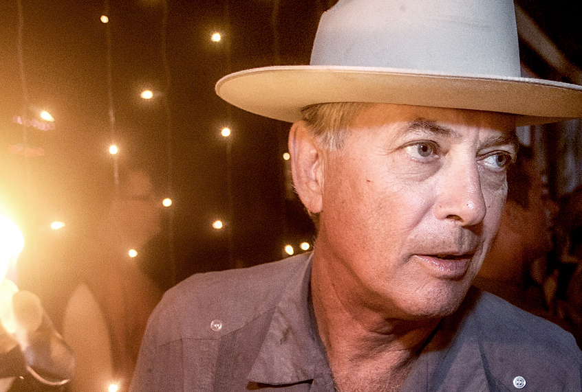 Larry Harvey, co-founder of the Burning Man festival (AP/John Curley)