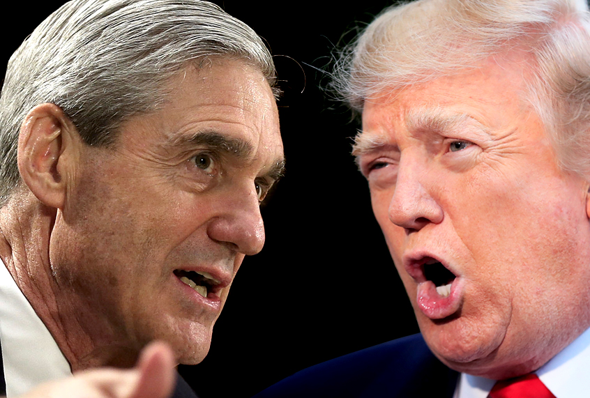 Robert Mueller; Donald Trump (Getty/Alex Wong/AP/Manuel Balce Ceneta)