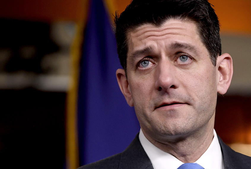 Speaker of the House Paul Ryan announces his retirement during a press conference on Capitol Hill in Washington, DC, April 11, 2018. (Getty/Saul Loeb)