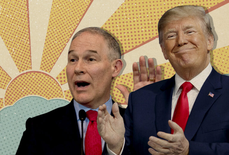 Scott Pruitt; Donald Trump (AP/Getty/Salon)
