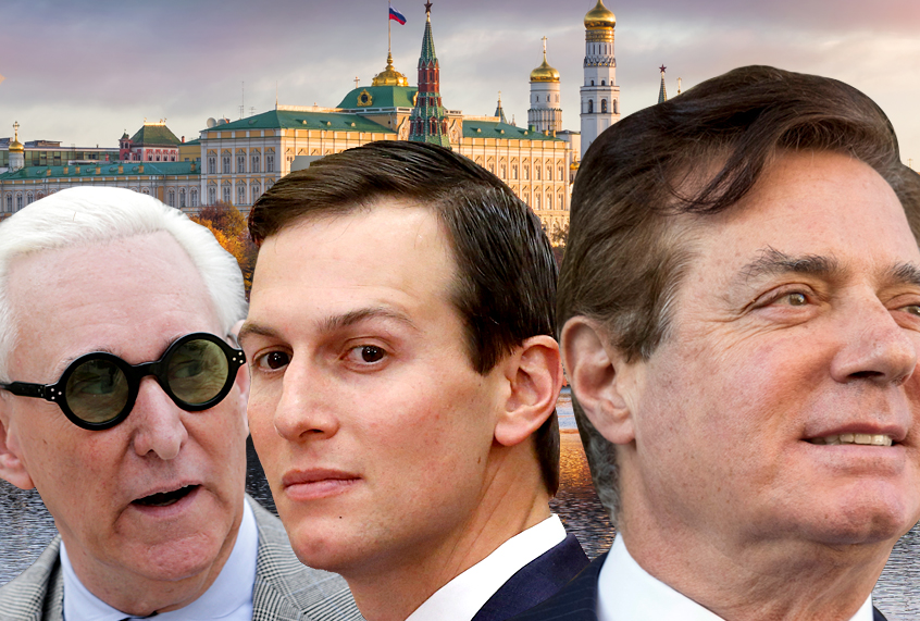 Roger Stone, Jared Kushner, Paul Manafort (Getty/AP/Salon)