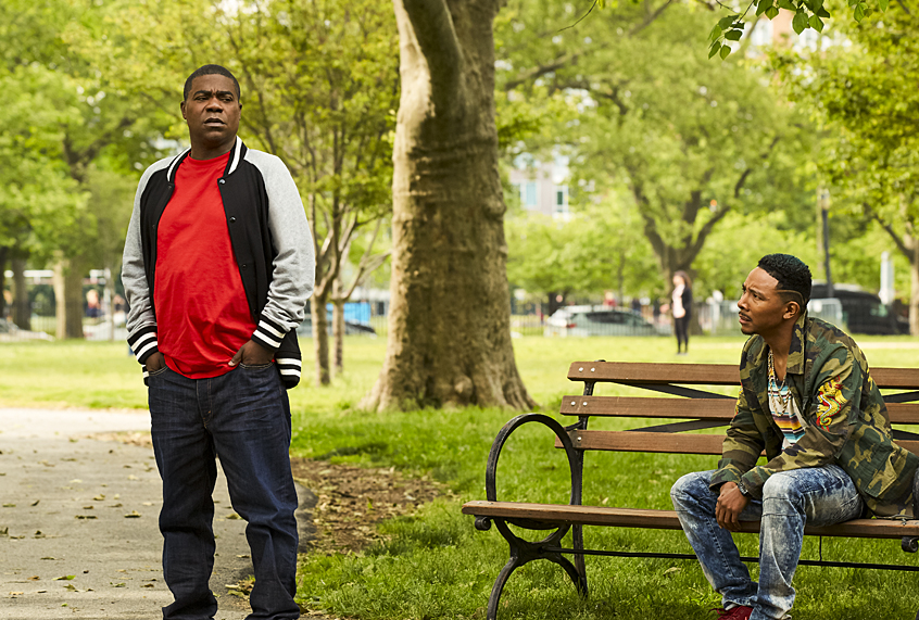 Tracy Morgan and Allen Maldonado in "The Last O.G." (TBS/Francisco Roman)
