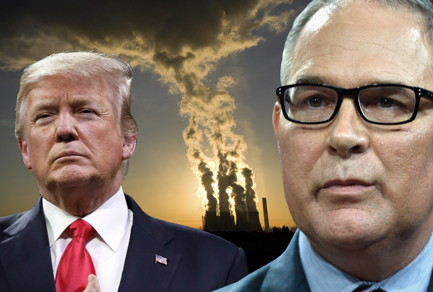 Donald Trump; Scott Pruitt (Getty/AP/photo montage by Salon)