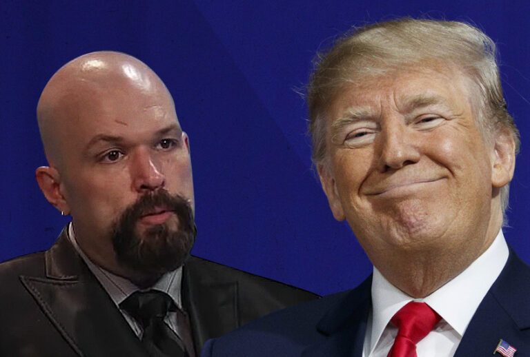 Kevin Williamson; Donald Trump (YouTube/AP/Carolyn Kaster/Salon)