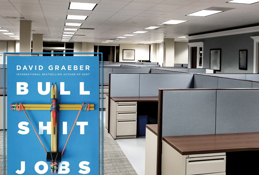 "Bullshit Jobs: A Theory" by David Graeber (Simon & Schuster/Getty/GillTeeShots)