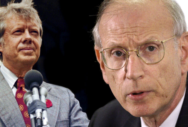 Jimmy Carter; Stuart Eizenstat (AP/Petr David Josek/Photo Montage by Salon)