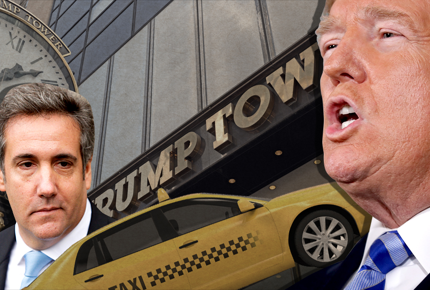 Michael Cohen; Donald Trump (Getty/Shutterstock)