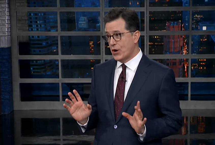 "The Late Show with Stephen Colbert" (YouTube/The Late Show with Stephen Colbert)