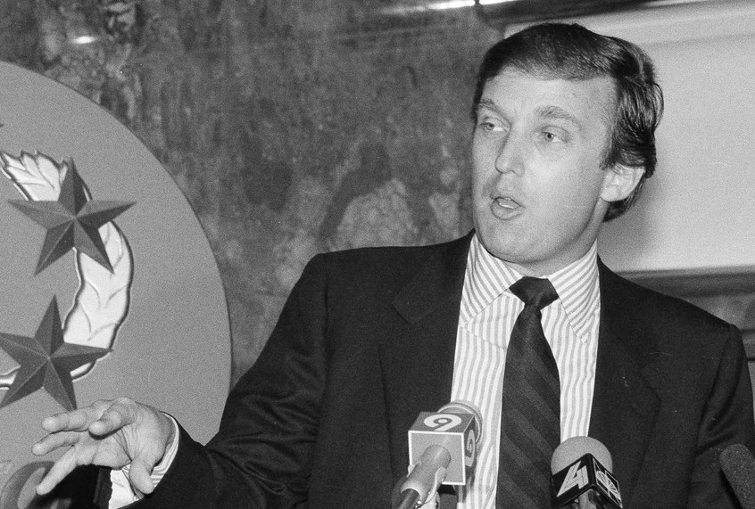 Donald Trump at Trump Tower in New York, Sept. 22, 1983. (AP/Ray Howard)