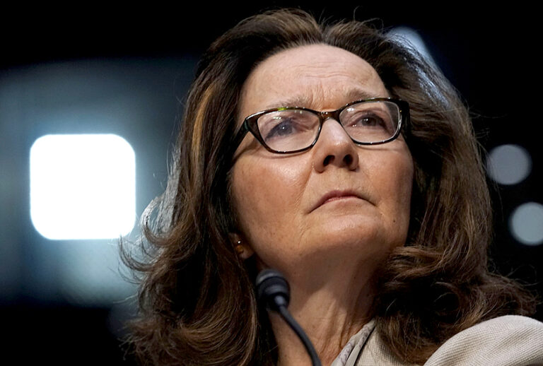 CIA Director nominee Gina Haspel speaks during her confirmation hearing before the Senate (Select) Committee on Intelligence May 9, 2018. (Getty/Alex Wong)