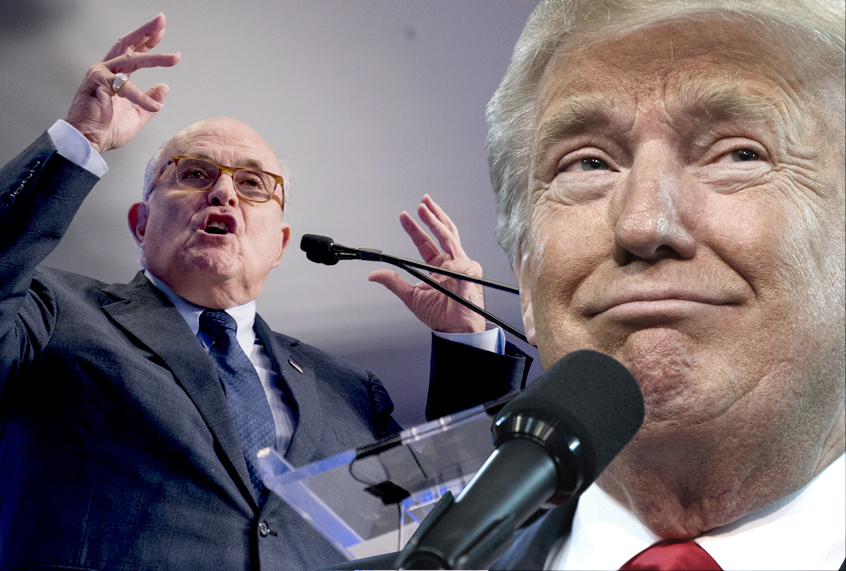 Rudy Giuliani; Donald Trump (AP/Getty/Salon)