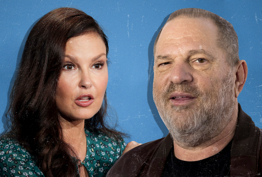 Ashley Judd; Harvey Weinstein (AP/Jae C. Hong/Charles Sykes)