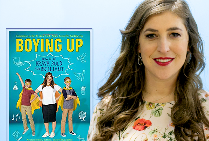 Boying Up: How to Be Brave, Bold and Brilliant by Mayim Bialik (AP/Damian Dovarganes/Penguin Random House)