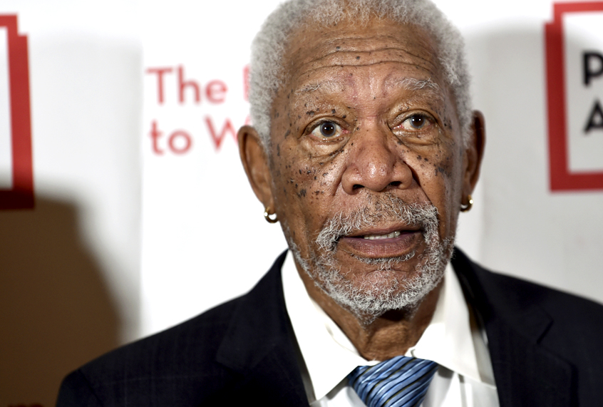 Morgan Freeman (AP/Evan Agostini)