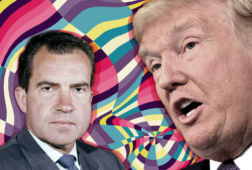 Richard Nixon; Donald Trump (AP/Getty/Salon)