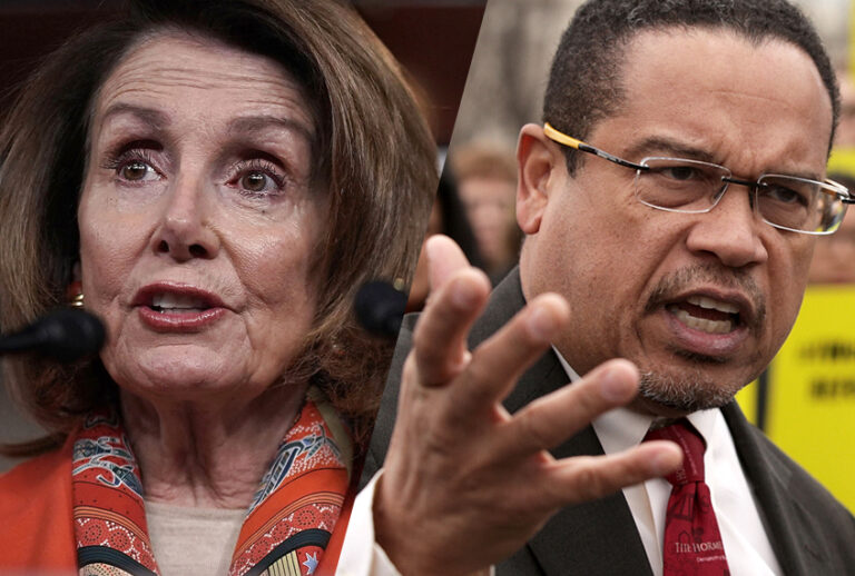 Nancy Pelosi; Keith Ellison (Getty Images)