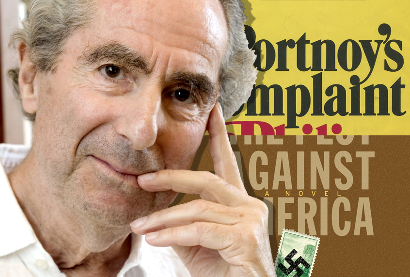 "Portnoy's Complaint" by Philip Roth and "The Plot Against America" by Philip Roth (AP/Richard Drew/Random House/Houghton Mifflin Harcourt)