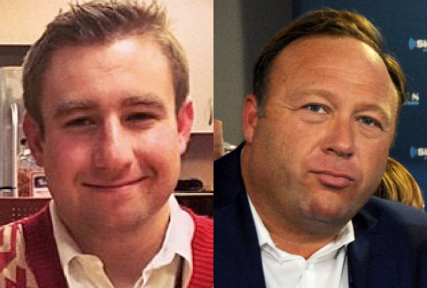 Seth Rich; Alex Jones (GoFundMe/Getty/Ben Jackson)