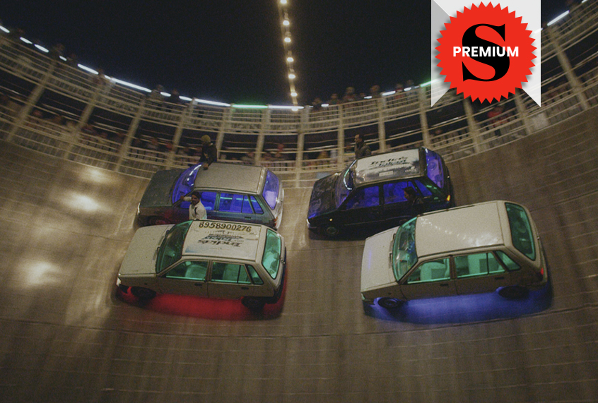 A still from "Riders of the Well of Death" (Erik Morales)