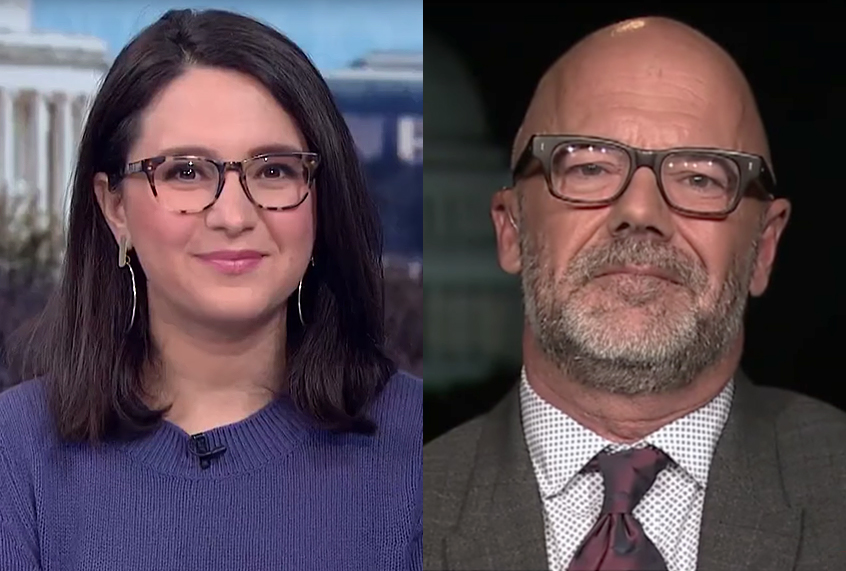 Bari Weiss; Andrew Sullivan (MSNBC)