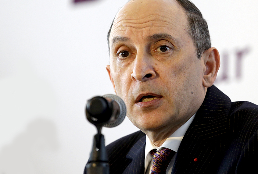 Qatar Airways CEO Akbar Al Baker (AP/Elaine Thompson)