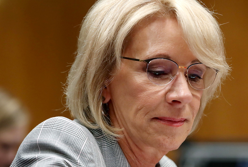 Education Secretary Betsy DeVos (Getty/Mark Wilson)