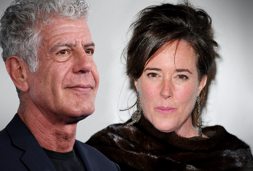 Anthony Bourdain; Kate Spade (Getty/Photo Montage by Salon)
