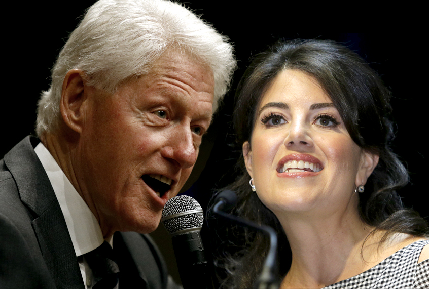Bill Clinton; Monica Lewinsky (AP/Patrick Semansky/Lionel Cironneau/Salon)