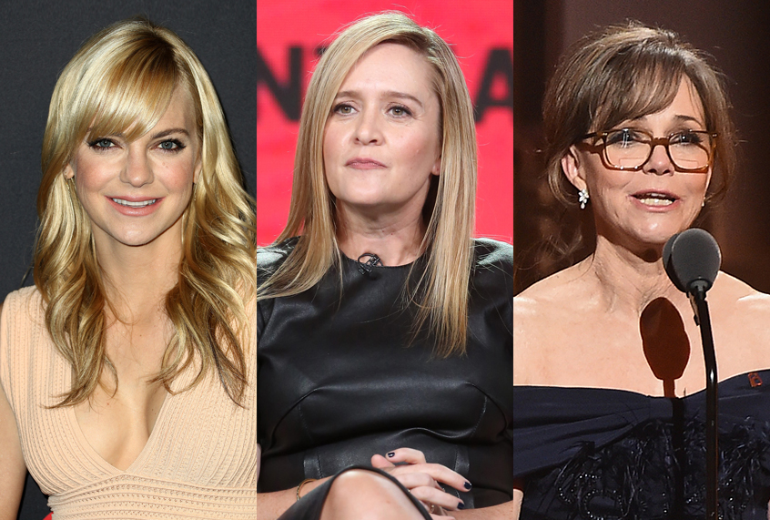 Anna Faris; Samantha Bee; Sally Field (Getty Images)