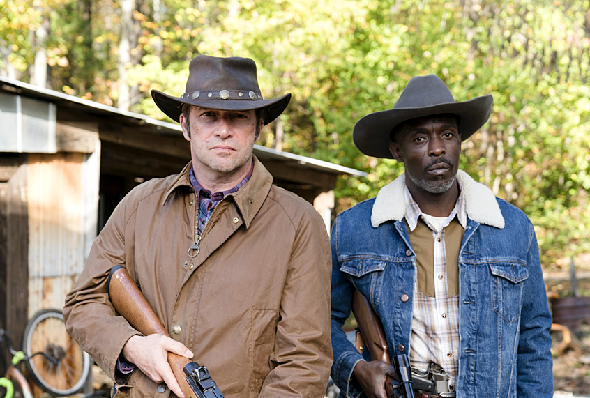 James Purefoy as Hap Collins and Michael K. Williams as Leonard Pine in "Hap and Leonard: The Two-Bear Mambo" (Sundancetv/Jace Downs)