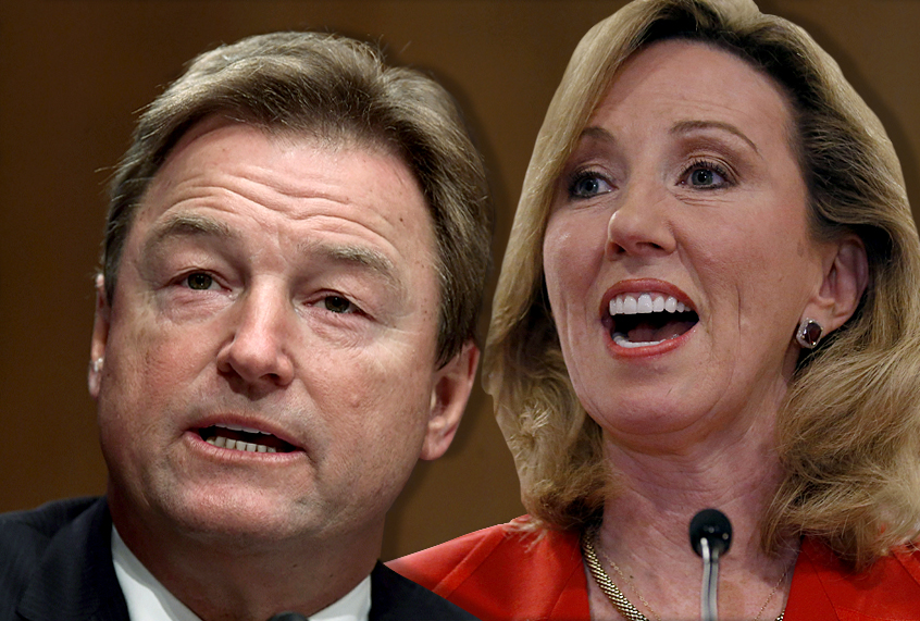 Dean Heller, R-Nev; Barbara Comstock, R-Va (AP/Susan Walsh/Alex Brandon)