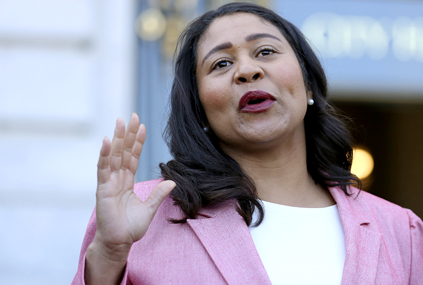 London Breed (AP/Lorin Eleni Gill)