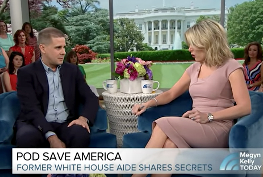 Dan Pfeiffer and Megyn Kelly on "Megyn Kelly Today" (YouTube/Today)