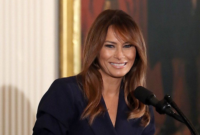 Melania Trump (Getty/Mark Wilson)