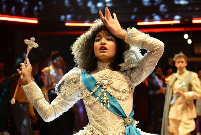 Indya Moore as Angel in "Pose" (JoJo Whilden/FX)