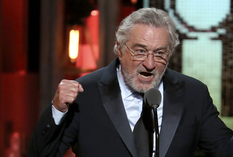 Robert De Niro at the 72nd annual Tony Awards (AP/Michael Zorn)