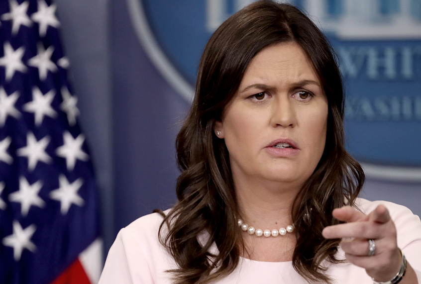 Sarah Huckabee Sanders (Getty/Win McNamee)