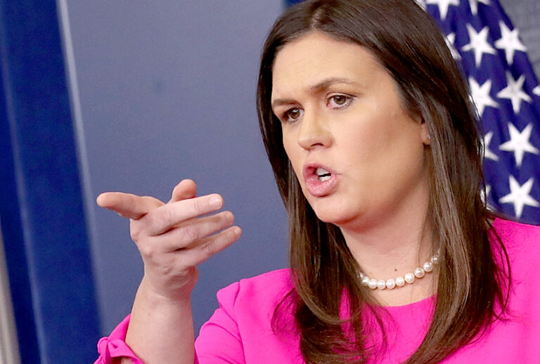 Sarah Huckabee Sanders (Getty/Win McNamee)