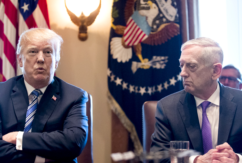 Donald Trump and James Mattis (Getty/Michael Reynolds)
