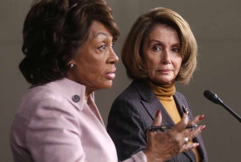 Maxine Waters, Nancy Pelosi (Getty/Mario Tama)