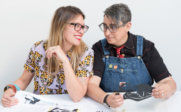Kate Schatz and Miriam Klein Stahl (Casey Orr)