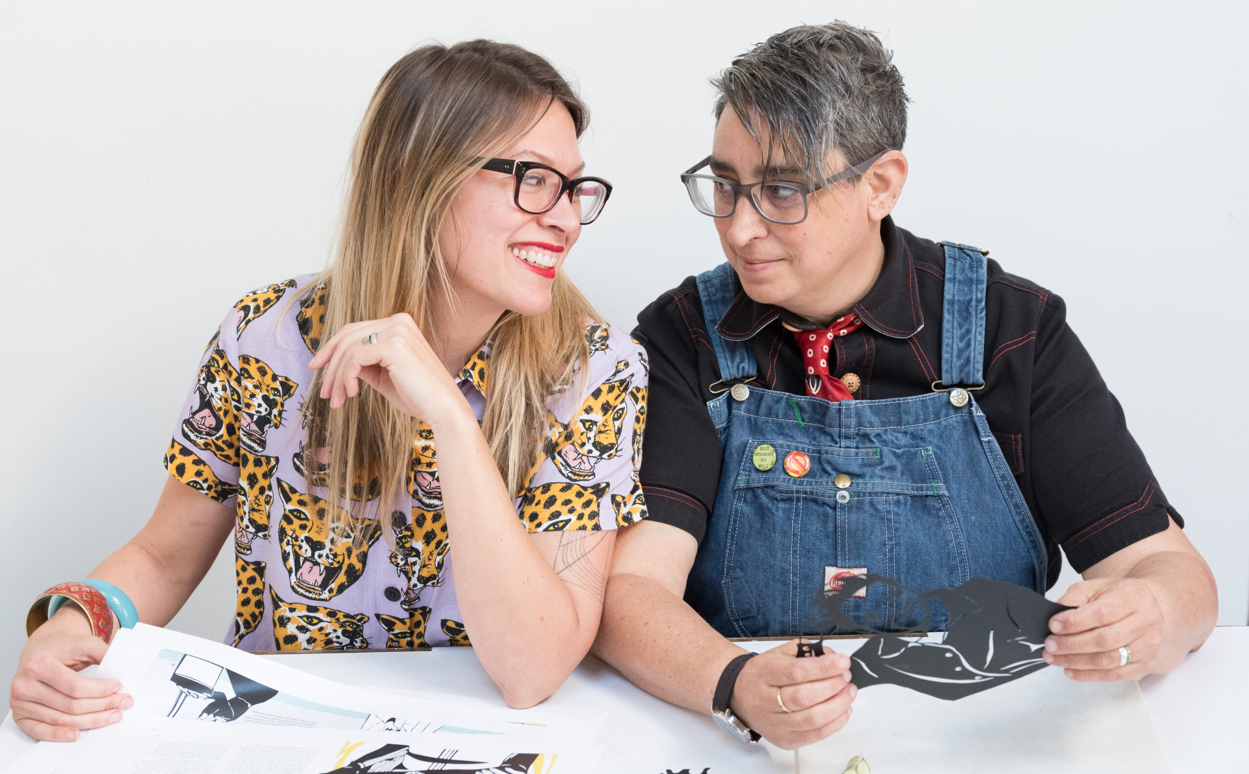 Kate Schatz and Miriam Klein Stahl (Casey Orr)