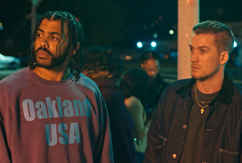 Daveed Diggs as Collin and Rafael Casal as Miles in "Blindspotting" (Ariel Neva/Lionsgate)
