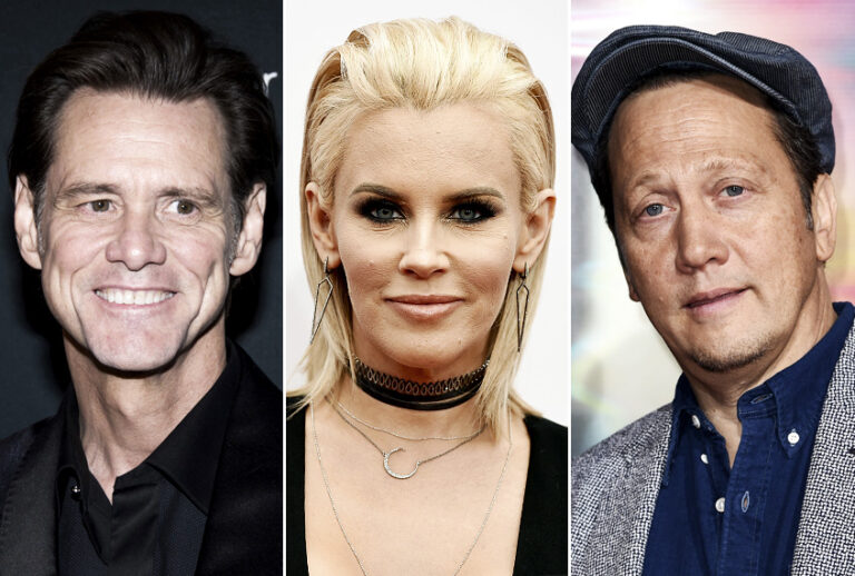 Jim Carrey; Jenny McCarthy; Rob Schneider (AP/Charles Sykes/Jordan Strauss/Richard Shotwell)