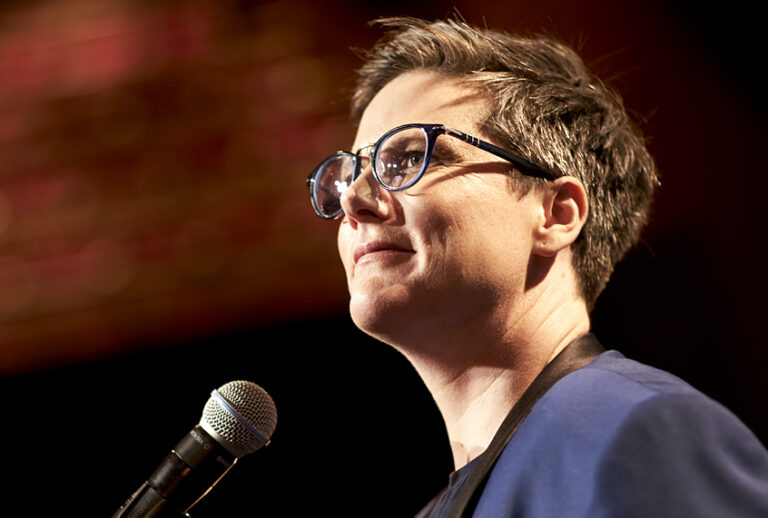 Hannah Gadsby in "Hannah Gadsby: Nanette" (Ben King)