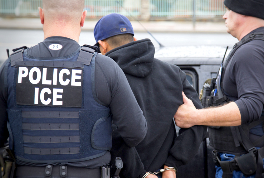 (Charles Reed/U.S. Immigration and Customs Enforcement via AP)