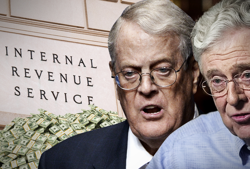David Koch; Charles Koch (AP/Shutterstock/Getty/YouTube/Salon)
