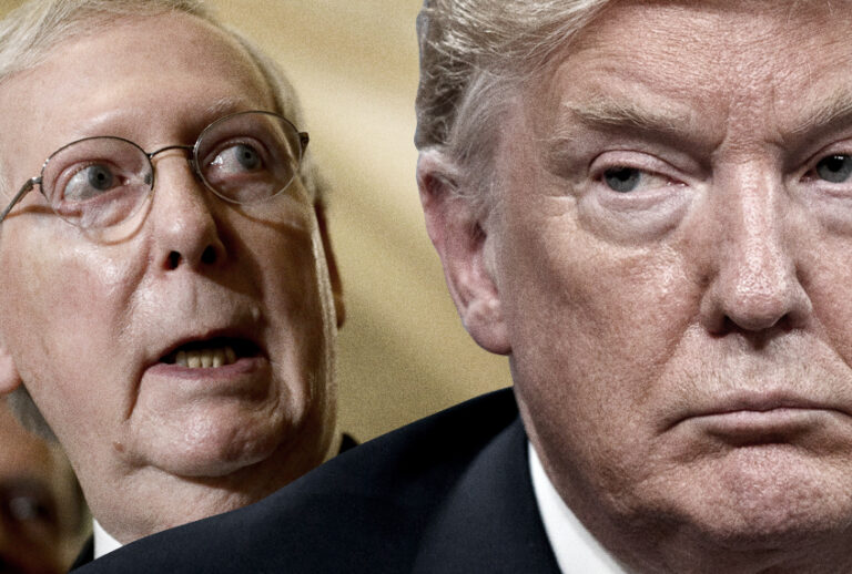 Mitch McConnell; Donald Trump (AP/Getty/Salon)