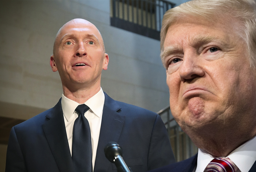 Carter Page; Donald Trump (Getty/Photo montage by Salon)